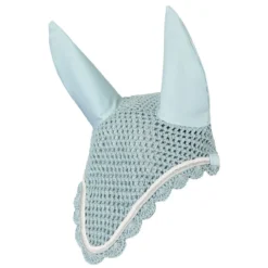 Horze Geneva Ear Net - Silver Blue