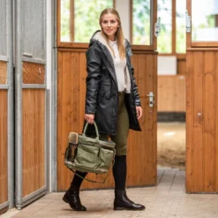 Horze Sandnes Grooming Bag - Olive Branch -Cheap Equine Nest Store 602427 800 800