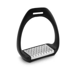 Royal Rider T3 Stirrups - Black/Stainless Steel Pad