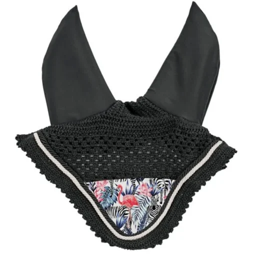 Ovation Altitude Soundless Print Ear Bonnet - Zebra -Cheap Equine Nest Store 621346 800 800