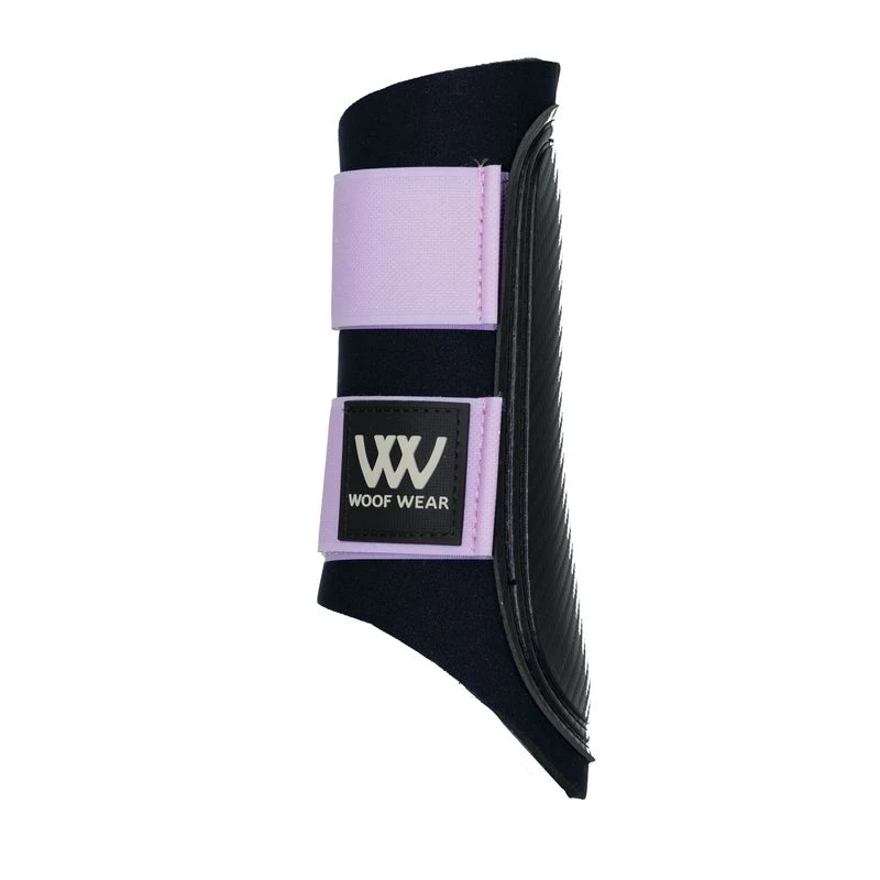 Woof Wear Sport Brushing Boot - Black/Lilac 1 Woof Wear Sport Brushing Boot - Black/Lilac