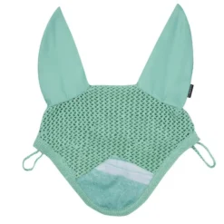 Weatherbeeta Prime Marble Ear Bonnet - Turquoise Swirl