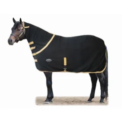 Western Rawhide Country Legend Contour Cooler Rug W/High Neck - Black