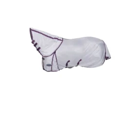 Weatherbeeta Comfitec Airflow II Detach A Neck Fly Sheet - White/Violet/Blue -Cheap Equine Nest Store 645876 800 800