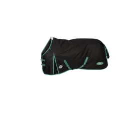 Weatherbeeta Green-Tec 900D Standard Neck Lite Plus - Black/Bottle Green -Cheap Equine Nest Store 645956 800 800
