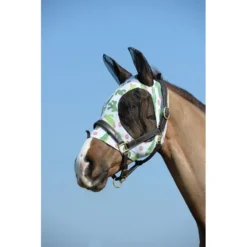 Weatherbeeta Stretch Bug Eye Saver W/Ears - Cactus Print