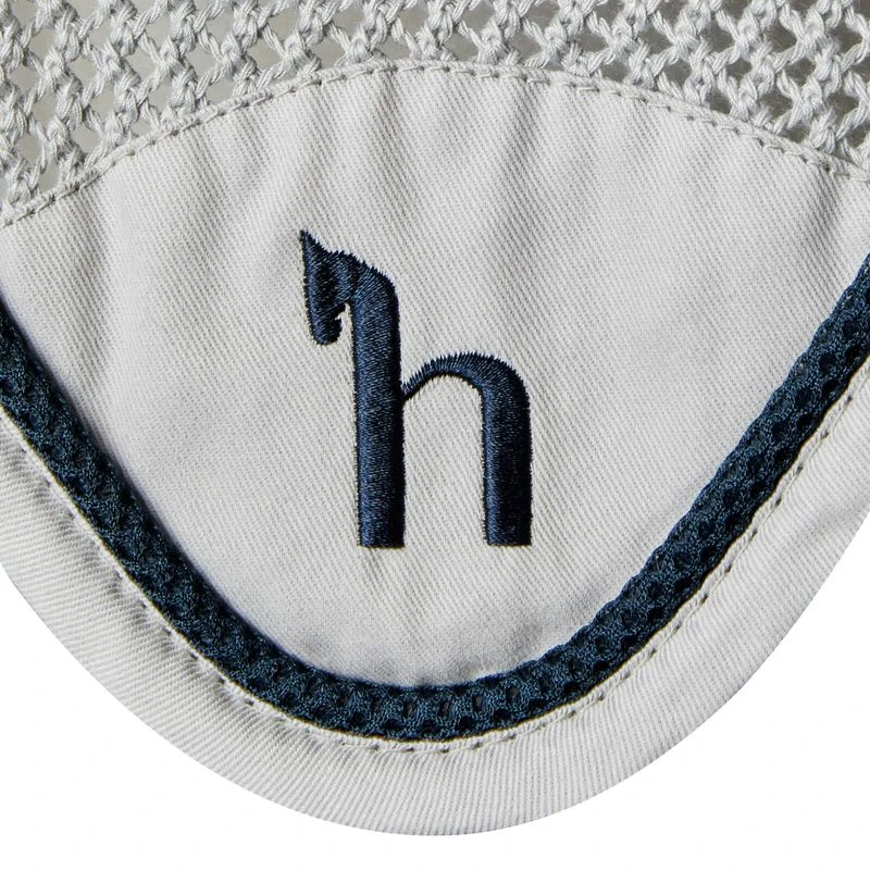 Horze Wicklow Ear Net - Harbour Mist Gray 2 Horze Wicklow Ear Net - Harbour Mist Gray - Image 2