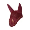 Horze Kenya Ear Net - Rhubarb Dark Red