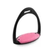 Royal Rider Easy Stirrups - Black/Pink Pad