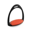 Royal Rider Easy Stirrups - Black/Orange Pad