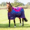 Shires Highlander Minature Turnout Lite - Pink Tie Dye