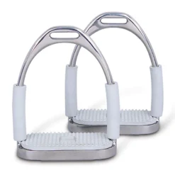 Toklat Flexible Stirrup Irons - Stainless Steel