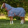 Weatherbeeta Comfitec Essential Plus Detach-A-Neck Medium - Grey/Orange/Blue