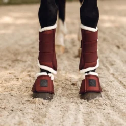 Horze Terrazzo Bell Boots With Fleece - Smoked Paprika 6 Horze Terrazzo Bell Boots With Fleece - Smoked Paprika -Cheap Equine Nest Store 695482 800 800