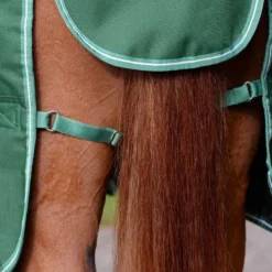 Saxon Defiant 1200D Combo Neck Heavy - Hunter Green/White -Cheap Equine Nest Store 707876 800 800